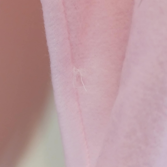 Vtg Katz W/Tags PJs Wns Lg  Pink Embroidered Flowers Eyelets PJ's 2 Piece Granny - Picture 7 of 11